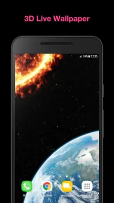 Planets Live Wallpaper android App screenshot 2